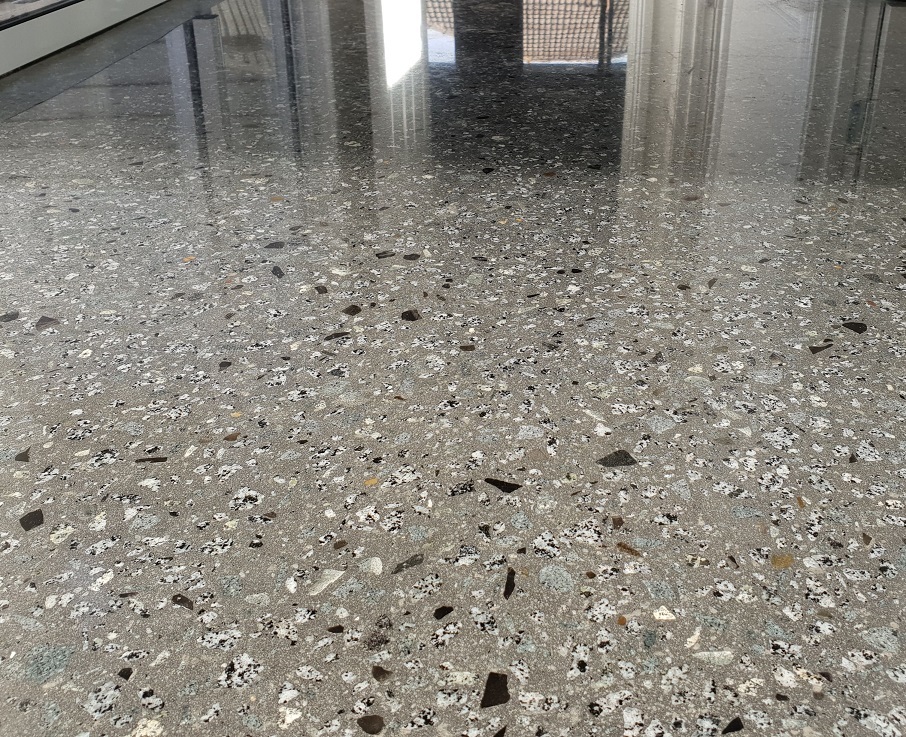 polished concrete floor adelaide